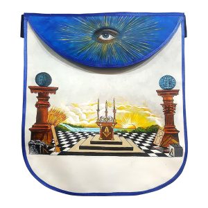 Masonic Apron Painted